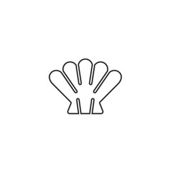 sea shell icon vector illustration design