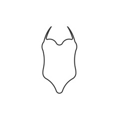 swim suit icon vector illustration design