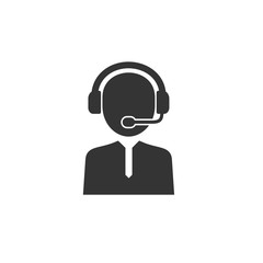 support center icon vector illustration design