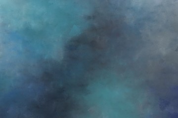 background teal blue, very dark blue and light slate gray colored vintage abstract painted background with space for text or image. vintage texture, distressed old textured painted design