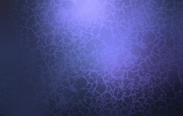 Floral pattern on blue dark abstract background. Silk gloss effect. Elite texture.