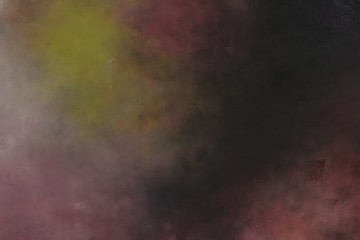 beautiful vintage abstract painted background with old mauve, very dark green and pastel brown colors. background with space for text or image