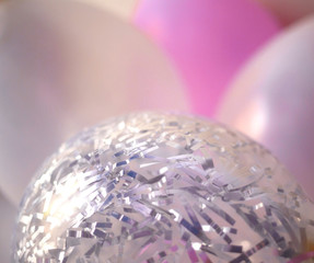 Abstract silver and white background, blur, no focus