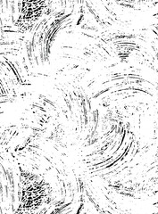 Fototapeta premium Diffusion reaction vector pattern. Black and white organic shapes, lines pattern. Abstract Background illustration