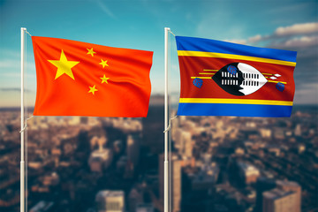 China and Eswatini