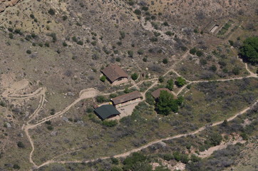 view from the top of the hill