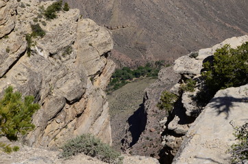 rock in the mountains