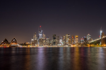 downtown sydney and harbor