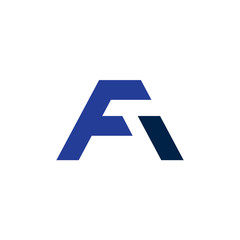 Obraz premium FA Logo