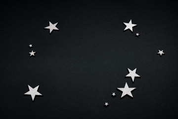 stars on a black background, background with stars