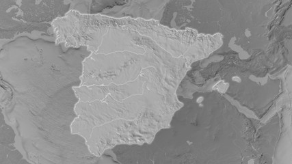 Fototapeta premium Spain. Bilevel