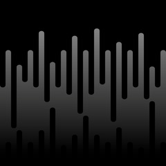 Rounded lines seamless pattern. Black and gray gradient parallel lines. Dynamic abstract geometric shapes. Trendy luxury vector illustration for background, wallpaper, poster, wrapping paper, textile