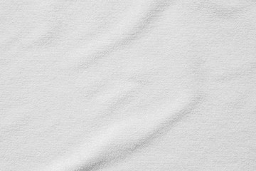 Fototapeta na wymiar white cotton towel texture abstract background