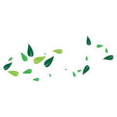 Naklejka premium Eco Tree Leaf