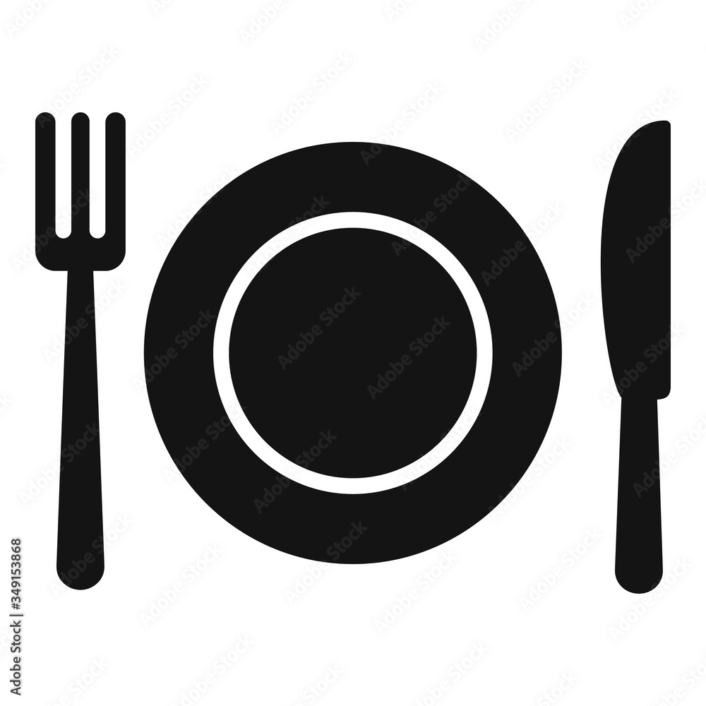 Poster cookware icon. simple illustration of cookware vector icon for web design isolated on white backgrou