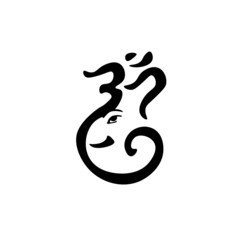 Obraz premium Om Spiritual Symbol - AUM