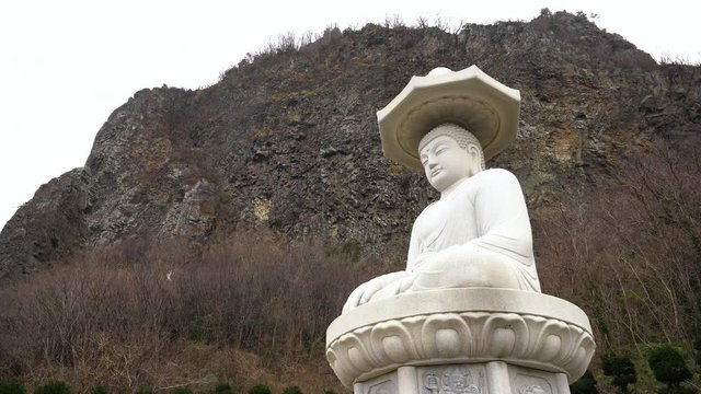 Seongbulsa temple, located in Ulleung do-Island. Ulleung-gun, Gyeongsangbuk-do, Korea