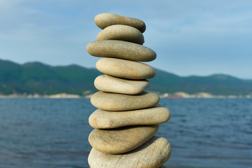 stack of pebbles
