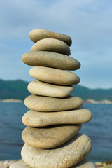 stack of pebbles