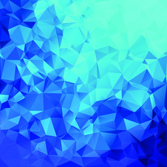 Blue Grid Mosaic Background, Creative Design Templates