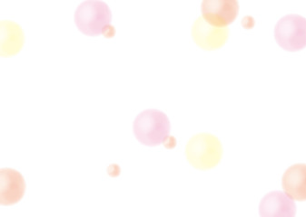 ふんわりドット背景