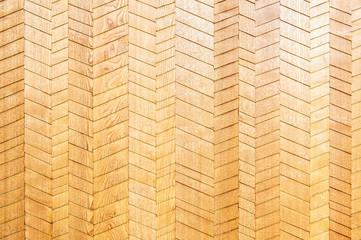 組み木細工の板壁