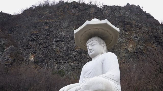 Seongbulsa temple, located in Ulleung do-Island. Ulleung-gun, Gyeongsangbuk-do, Korea