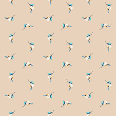 small floral seamless pattern background images.