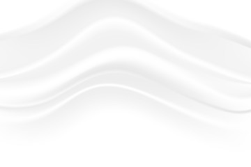 Abstract white and gray gradient color curve background, Vector Illustration