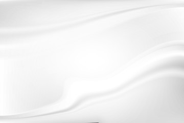 Abstract white and gray gradient color curve background, Vector Illustration