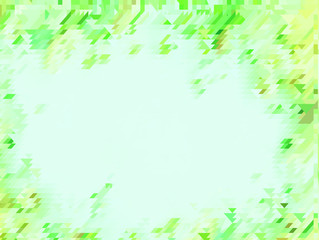 Fototapeta na wymiar デジタルテクスチャベクター緑色背景
