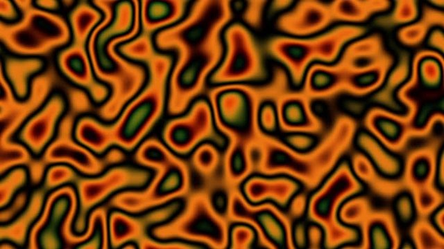 animation of liquid abstract organic form