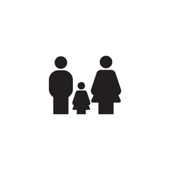 Family icon design template vector isolated