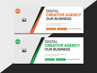 Corporate Social Banner Template Design