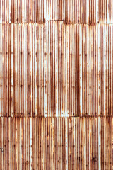 錆びた金属の波板