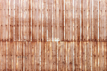 錆びた金属の波板