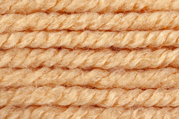 texture of thick woolen thread in skein, threads texture