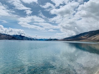 Pangong Tso Lake in Ladakh