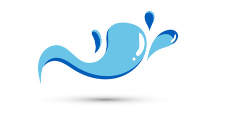 splash, acqua, mare, gocce