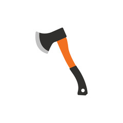 Axe tool icon design template vector isolated