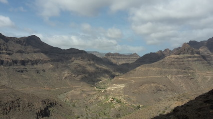 view of the mountains