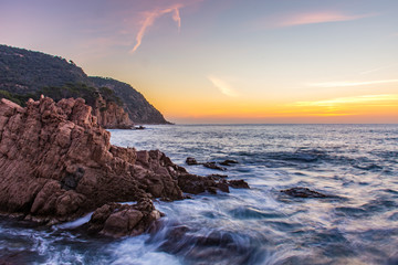 Amanecer en cala Canyet