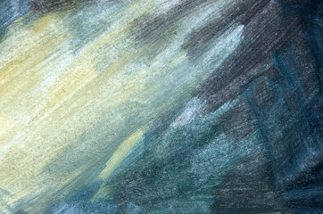 Brushstrokes of paint. Modern art. Abstract art background. - Image