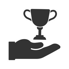 Business winner, success, achievement icon