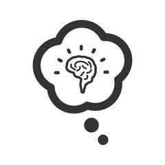 Creative Thinking, brainstorming, idea Icon