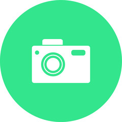 Camera simple vector icon