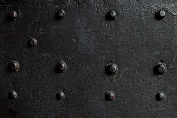 black vintage metal background