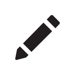 Pen vector icon, simple sign for web site and mobile app.