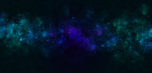cielo, stelle, via lattea, cosmo, spazio © xyz+