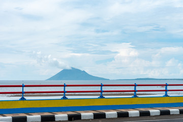 Manado City Soekrano Bridge and Pier to Bunaken Island